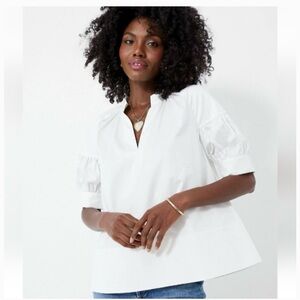 Tuckernuck White Ruthie Blouse